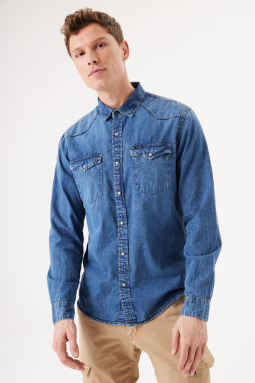 Garcia Used (Denim L/S)
